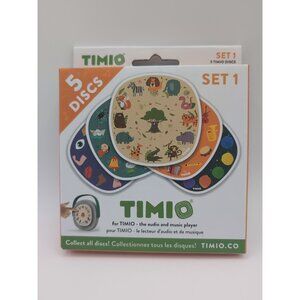 TIMIO Disc Set # 1: 5 Audio Discs for the TIMIO Player   Learn Colours, Wild Ani
